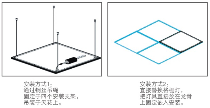 8.	華輝照明30年老品牌，專注生產(chǎn)各類尺寸led格柵燈盤，規(guī)格齊全，還可以非標(biāo)定制。