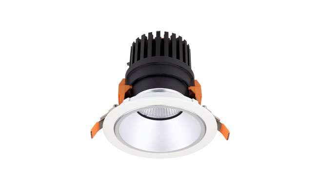 LED 15W COB洗墻筒燈開(kāi)孔尺寸125mm